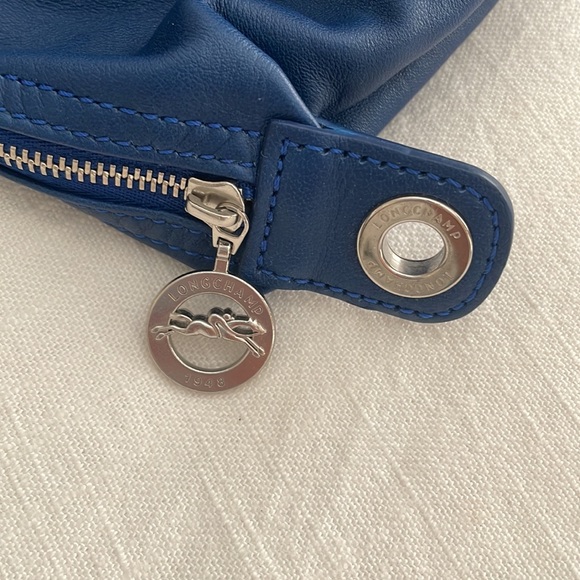 Longchamp Blue Tote Bag - Picture 3 of 10